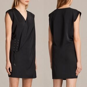 All Saints Aures black dress size 00